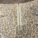 Loft Ann Taylor  Skirt - cream and grey cheetah print- size 12 Photo 3