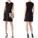 Rebecca Taylor  black scalloped mini dress Photo 1