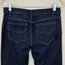 J.Jill  Women's Slim Leg Stretch Mid Rise Denim Jeans Dark Blue Wash Size 8 Photo 5