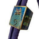 indigo. Cat Scoop Tote by Laurel Burch Photo 13