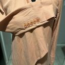 BCBG Maxazria Peach Blush Abree Relaxed Draped Open Front Jacket Blazer Photo 7