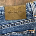 Calvin Klein  Vintage Double Stone Wash Classic 5 Pocket  Cutoff Jean Shorts Photo 5