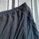 Victoria's Secret Victoria’s Secret Black Lace Pull On Lounge Lingerie Sleep Shorts size Medium Photo 2