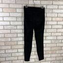 Spanx  Vintage Black Distressed Raw Hem Skinny Jeans Size S Photo 6