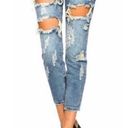 One Teaspoon  Jeans Trashed Freebird Distressed Ripped Skinny Crop Zip Ankle 26 Photo 1