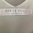 Hunter Bell  Printed Silk Tiered Ruffle Mini Dress - size Small Photo 4