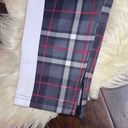 Screenshot plaid red/black/white joggers sz medium Red Photo 4