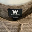 W By Worth  cotton blend sleeveless hoodie Photo 1