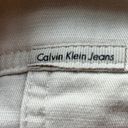 Calvin Klein Jeans Calvin Klein light beige cotton jean jacket size Large Photo 9