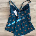 Raisin's NWT  Curve 22 W Atlantic Tankini Polka Dot Swim Top Photo 5