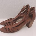 Krass&co GH Bass &  Leather Sandals Block Heel Size 9.5M, Retail $89 Photo 0