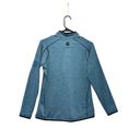FootJoy Women's Medium Blue Long Sleeve 1/4 Zip Lightweight Golf Pullover Photo 6