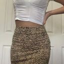 Brandy Melville Phoebe Skirt Cheetah Print Photo 1