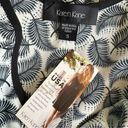 Karen Kane  Leaf Print Asymmetric Hem Tunic Tank Top Size S NWT Photo 4