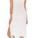 l*space New. L* white fringe lace up cover up. Small. Retails$99 Photo 0