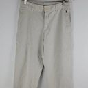 Ralph Lauren  Sport Wide leg Capris Pants White Logo Size 10 Photo 0