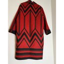 Buttons RHONDA STARK Wool Blend STROLLER COAT VTG NATIVE AMERICAN BLANKET CONCHO  Photo 5