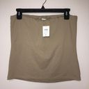 Cache New With Tag Caché Olive Green Tube Top Double Lined in Chest Area Size Medium Photo 4