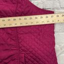 cj banks  Quilted Light Vest Deep Red Full Zip size 3X Photo 9