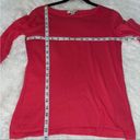 Krass&co G.H & Boss  Top women’s size small deep coral long sleeve shirt casual Photo 4