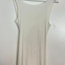 l*space L* Nico Cutout Cover-Up Rib Dress in Cream Size Small Photo 6