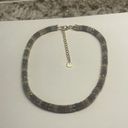 Talbots Women’s Signed T -  - Two Tone Chain Costume Necklace Photo 3
