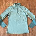 The North Face  green 100 Cinder quarter zip pullover sweater M Photo 9