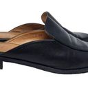 J.Jill  Black Leather Slip-on Slide Mule Loafers Flats Open Back Shoe Size 10 Photo 3