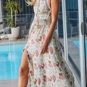 Anthropologie JAASEx ENDLESS SUMMER BOHEMIAN FLORAL SLEEVELESS-HALTER MAXI DRESS Photo 0