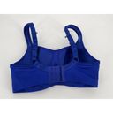 Chantelle  Sport High Impact Convertible Bra Sz 30E Blue Underwire Photo 2