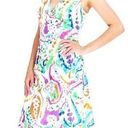 Ralph Lauren  Paisley Print Midi Dress Faux Wrap Sleeveless V-Neck Size 6 New Photo 0