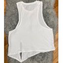 Beyond Yoga  Tie Front Muscle Tee White Size Small Photo 2