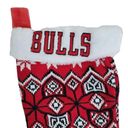 Genuine Merchandise Chicago Bull Knit Christmas Stocking Gift NWT Photo 2