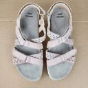 Earth Origins  Sandal Westfield Wendy Blush Pink Suede Adjustable Straps Size 10M Photo 2