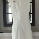 Cinq à Sept Andrea Gathered Sleeveless Mini Dress Ivory, Size 14 New w/Tag $345 Photo 9