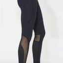 Alala  black high rise mesh perforated full length siren leggings Photo 2