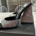 The Attico Black Embellished Heels Size 6.5 Photo 3