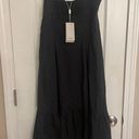 Rails  Maeve Poplin Black Sundress, Peep a Boo front, size Medium, B97, NWT, $87 Photo 1