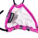 Joe Boxer new  ☼ Unicorn Print 2 Piece String Bikini Set ☼ Hot Pink ☼ Size XS Photo 4