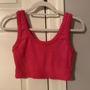 Signature 8 Hot Pink Crop Top Photo 0