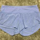 Lululemon  Speed Up LR Shorts 2.5" *Hydrangea Blue Photo 0