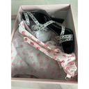 Juicy Couture JUICY BY  Y2K Black Silver Logo Heels Sz 8 NEW Photo 6