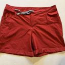 Zyia  Active Not Just A Trail Shorts Women’s Size XXXL 3XL Red Outdoor Athlesiure Photo 0