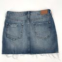 Aeropostale  Medium Wash Denim Mini Skirt Photo 4