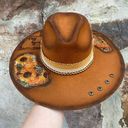 Idyllwind Nwt “Howdy Fall”  Spice OS Hand Burned Felt Hat Photo 7