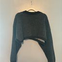 Urban Outfitters UO Out from Under Cropped Fuzzy Bow Sweater Photo 6