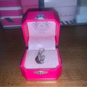 Juicy Couture Retro  Pam & Gela Pink with Silver Crystals Cupcake Charm Photo 2