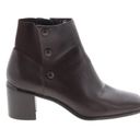 Nicole Miller  size 6M brown ankle boots/booties Photo 0