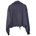 Adidas NWOT  Love Knows No Boundaries Fleece Zip Cropped Jacket Size Medium Photo 3