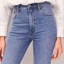 Abercrombie & Fitch  Ultra High Rise Ankle Straight Medium Wash Jeans Size 30 10 Photo 3